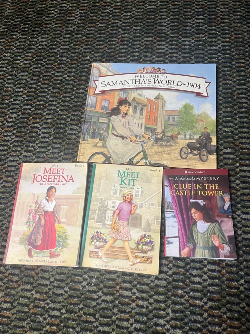 American girl doll book lot